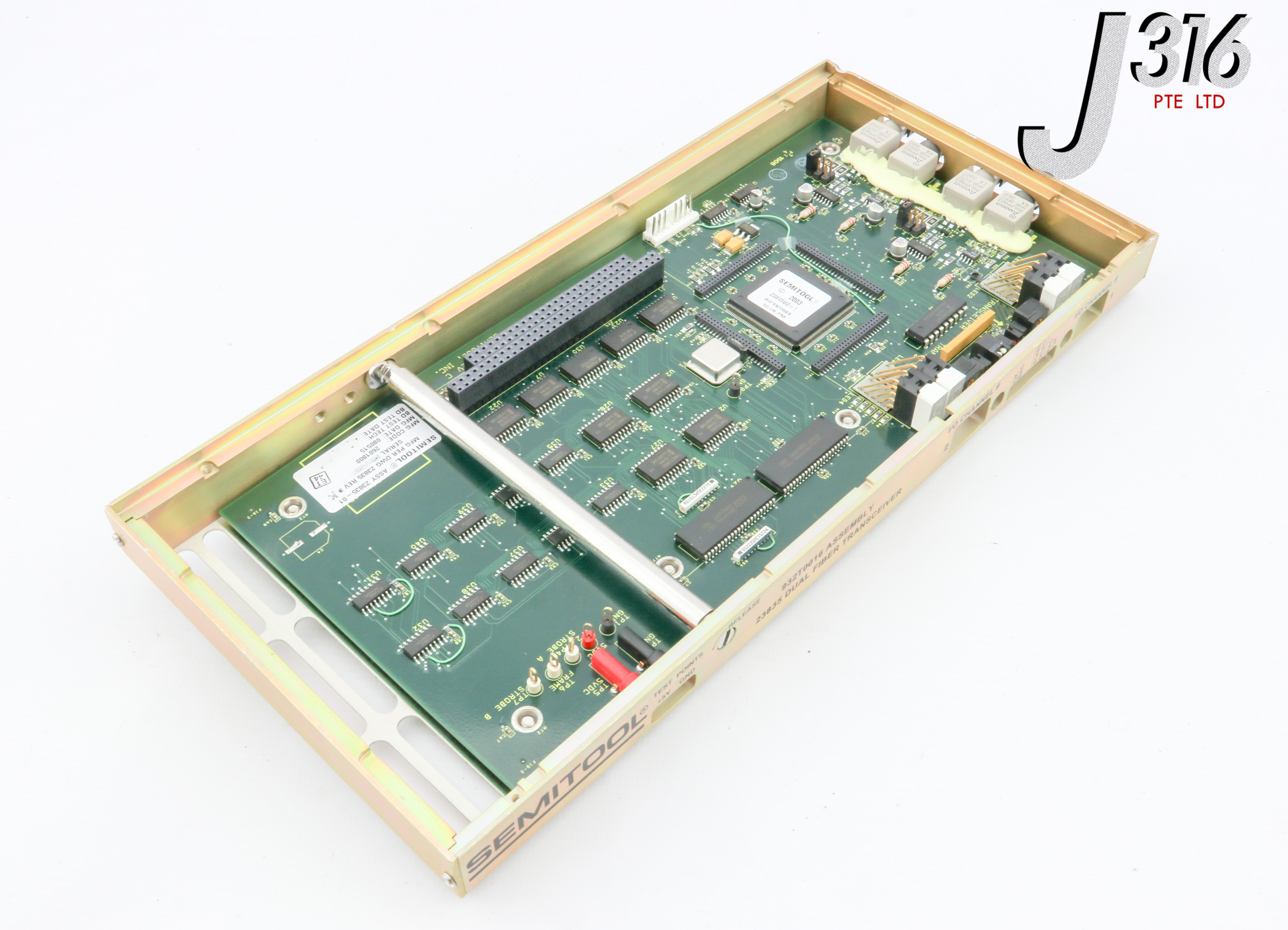 28343 SEMITOOL 23835 DUAL FIBER TRANSCEIVER, 23835-01 932T0016 | eBay